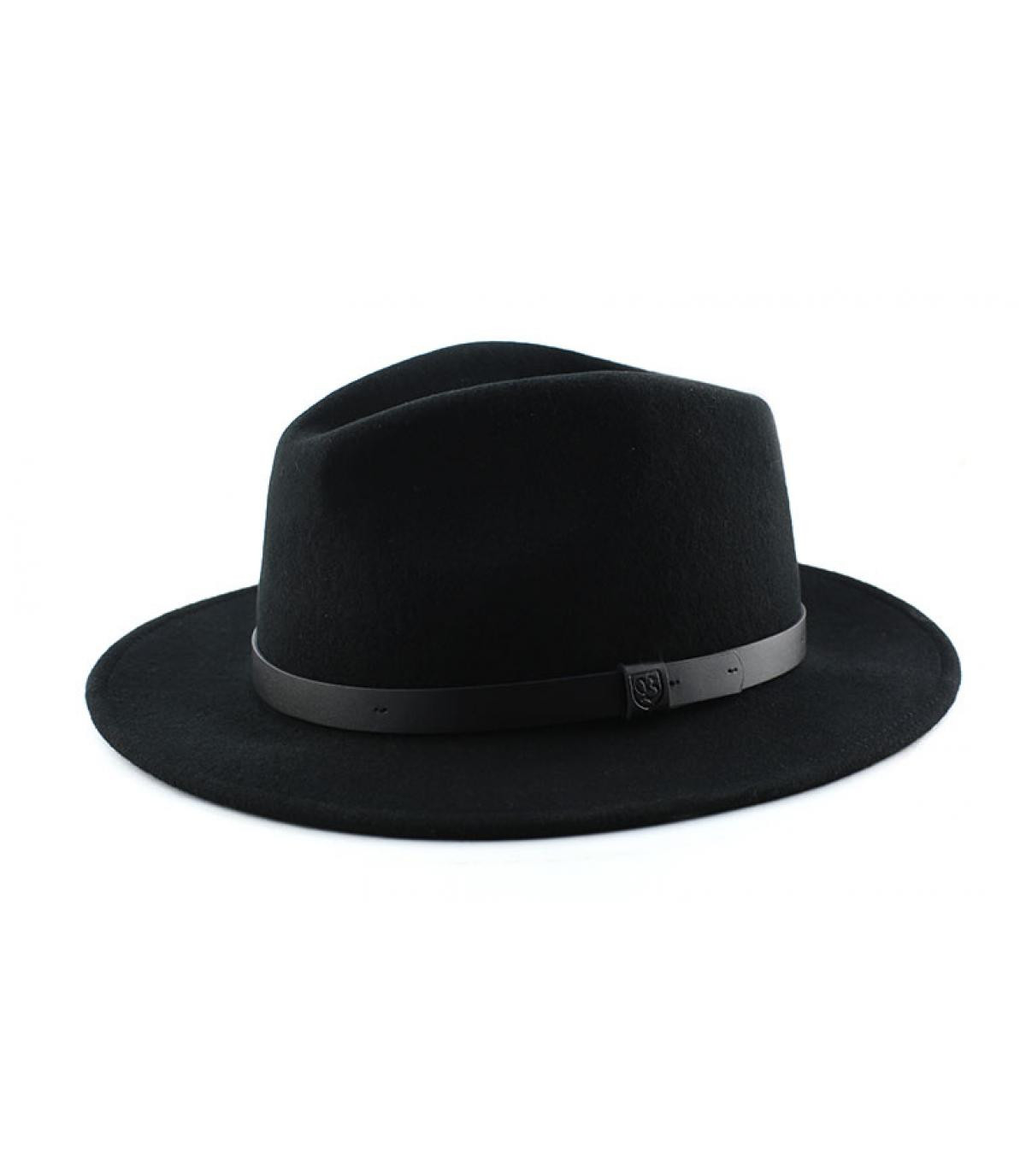 Messer fedora black Brixton